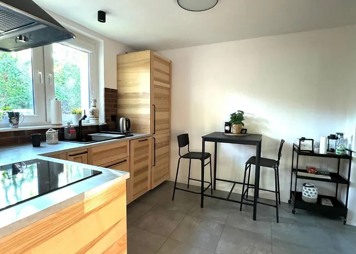 Semesterbostad Nad Jeziorem Trzechowskim W Lesie Letniskowy Na Wsi